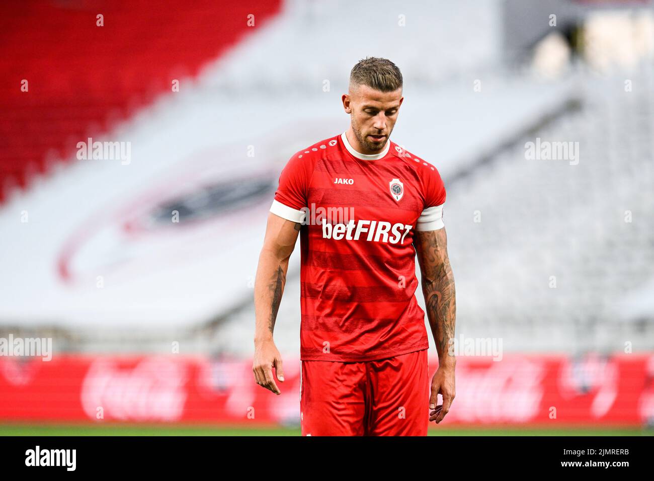 Antwerp's Toby Alderweireld pictured during a soccer match between