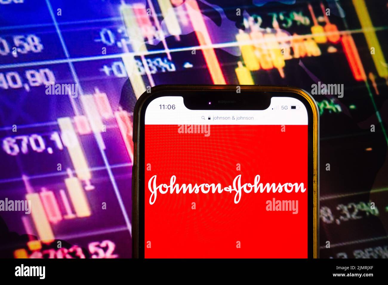 KONSKIE, POLAND August 07, 2022 Smartphone displaying logo of