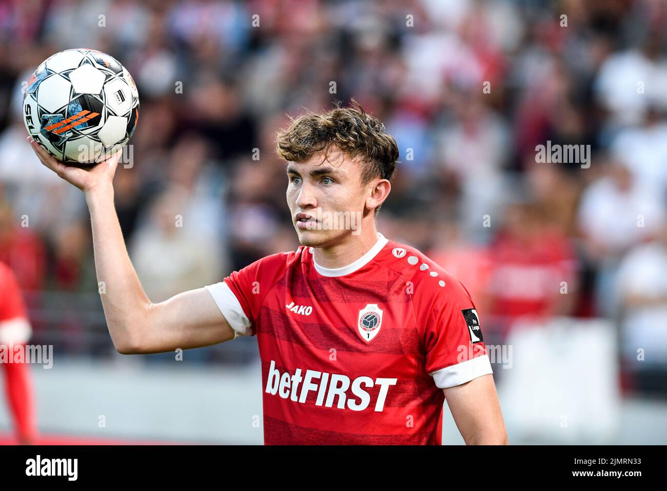 Antwerp's Sam Vines pictured during a soccer match between Royal