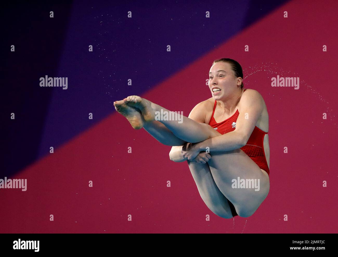 England’s Yasmin Isis Harper in action during the Women’s 3m
