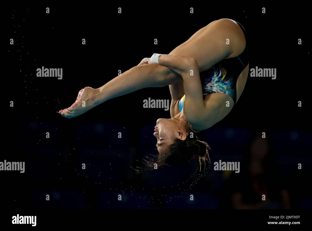 Malaysia’s Nur Dhabitah Binti Sabri in action during the Women’s 3m Springboard Final at Sandwell Aquatics Centre on day ten of the 2022 Commonwealth Games in Birmingham. Picture date: Sunday August 7, 2022. Stock Photo