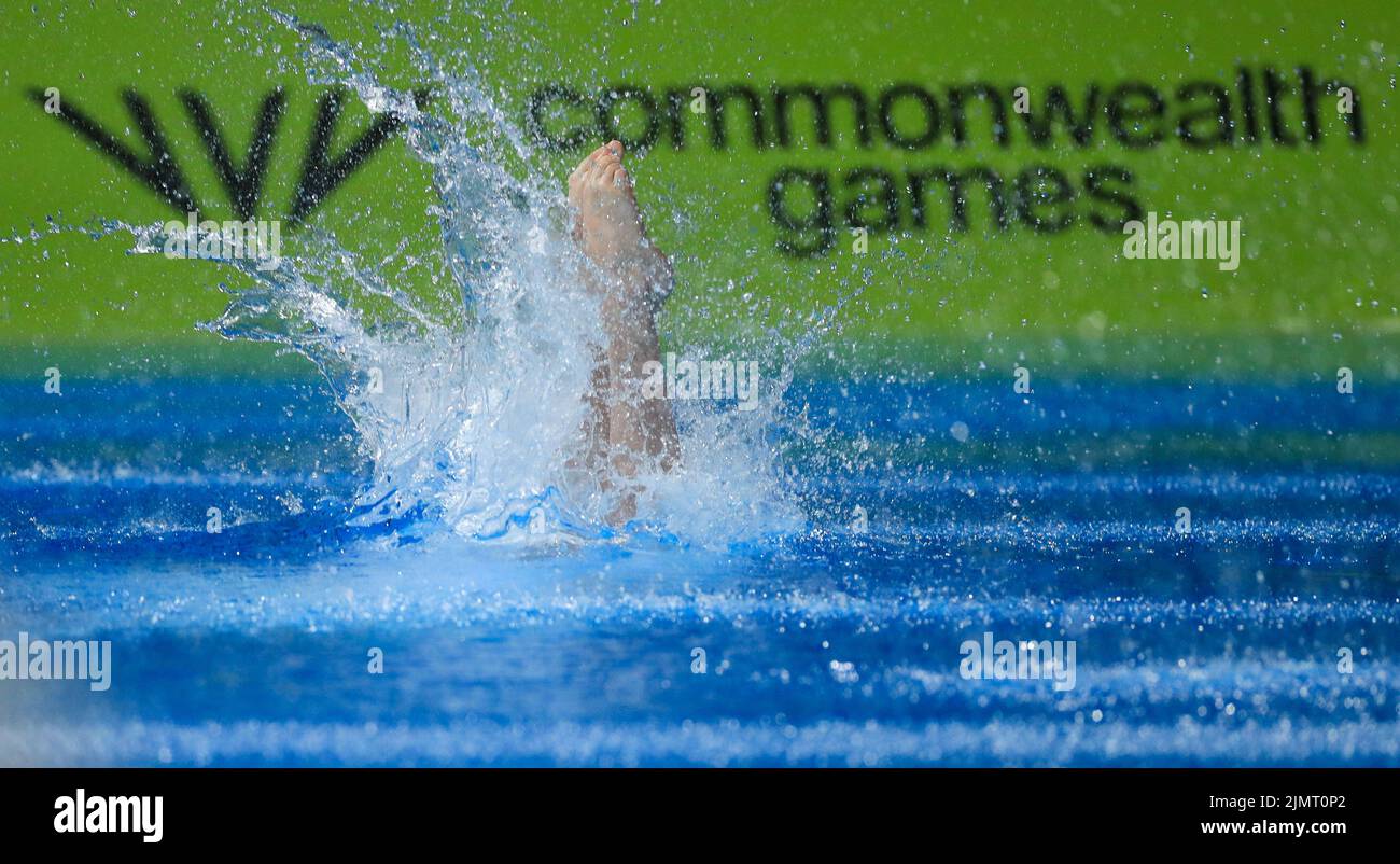 Australia’s Maddison Keeney in action during the Women’s 3m Springboard Final at Sandwell Aquatics Centre on day ten of the 2022 Commonwealth Games in Birmingham. Picture date: Sunday August 7, 2022. Stock Photo