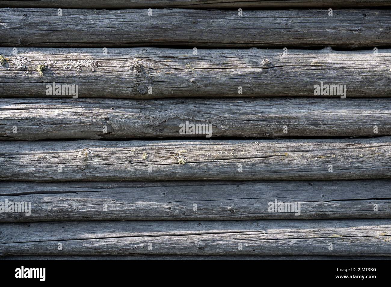 Details of an old abandoned barn in rural Canada Stock Photo