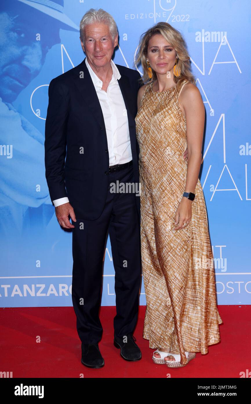 Richard Gere , Alejandra Silva 19th Edition Magna Graecia Film Festival