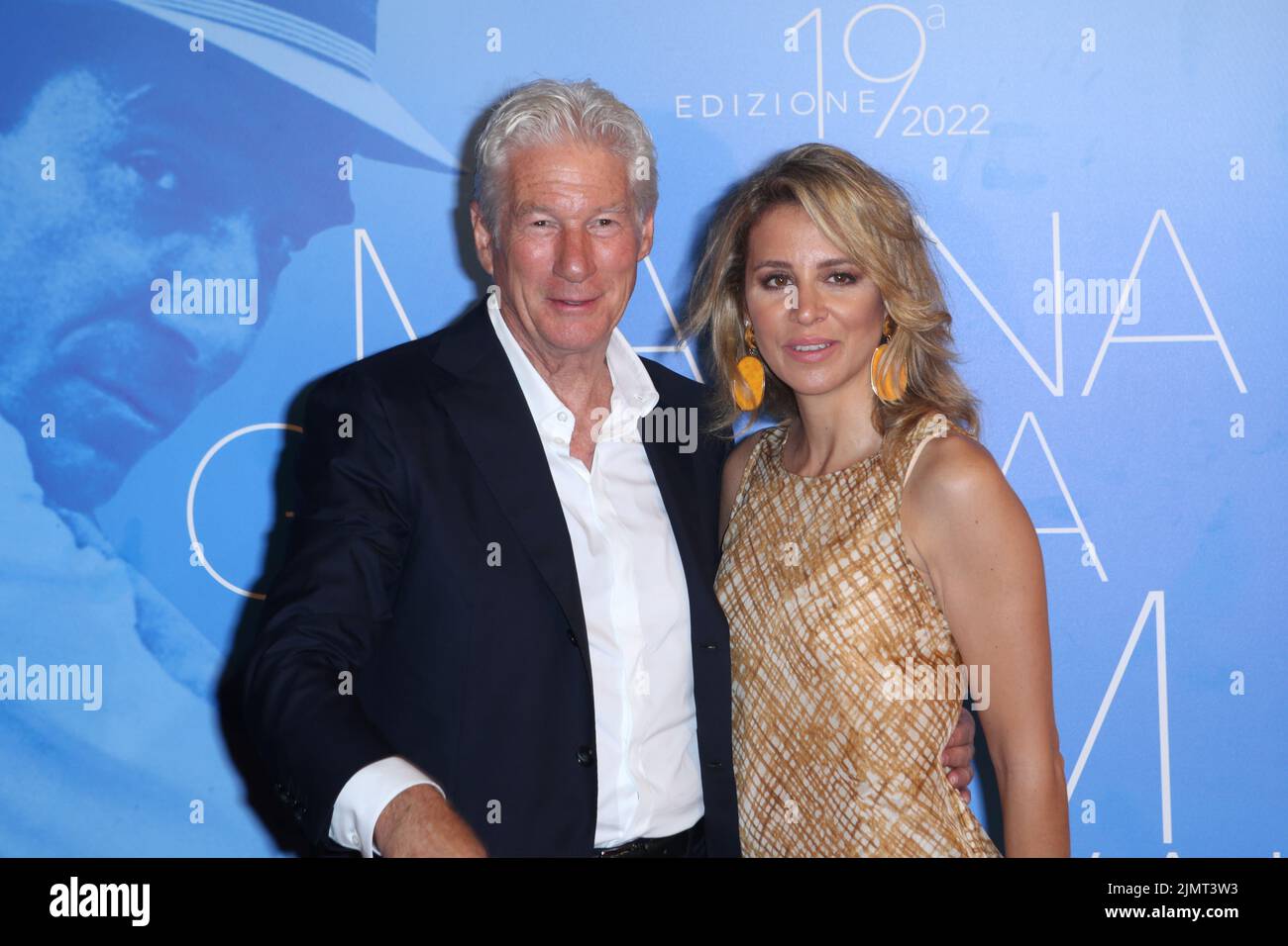 Richard Gere , Alejandra Silva 19th Edition Magna Graecia Film Festival
