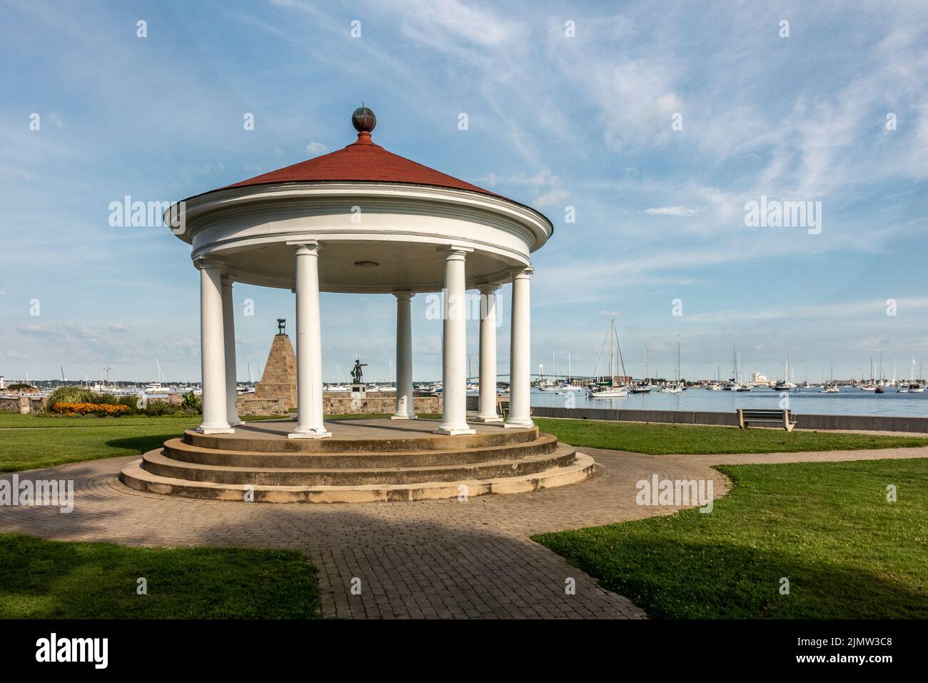 Scenic views in newport rhode island harbor Stock Photo - Alamy