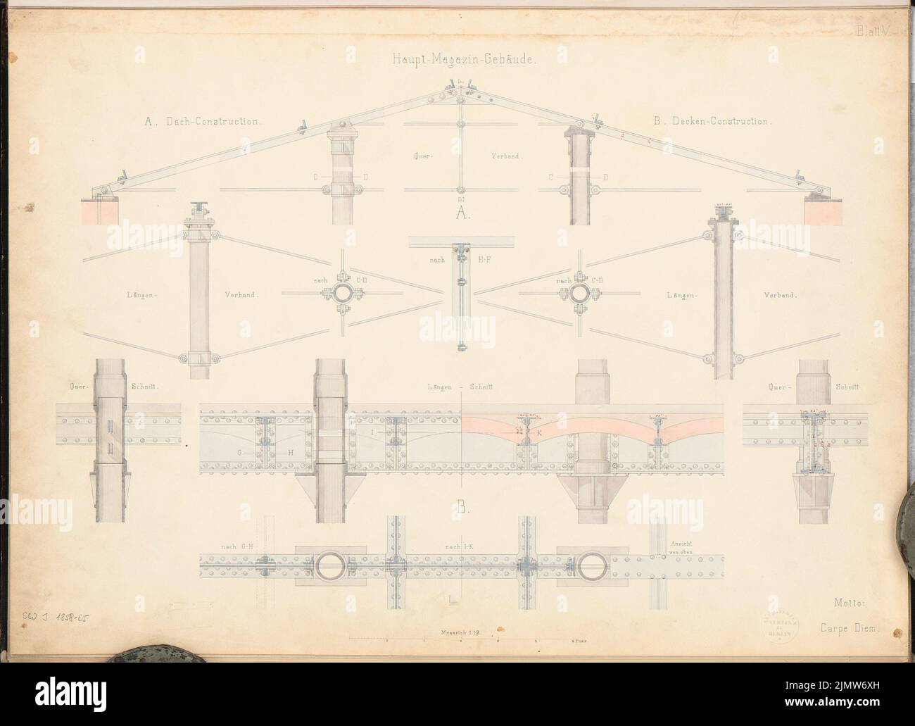 Details zur dachkonstruktion 1 hires stock photography and images Alamy