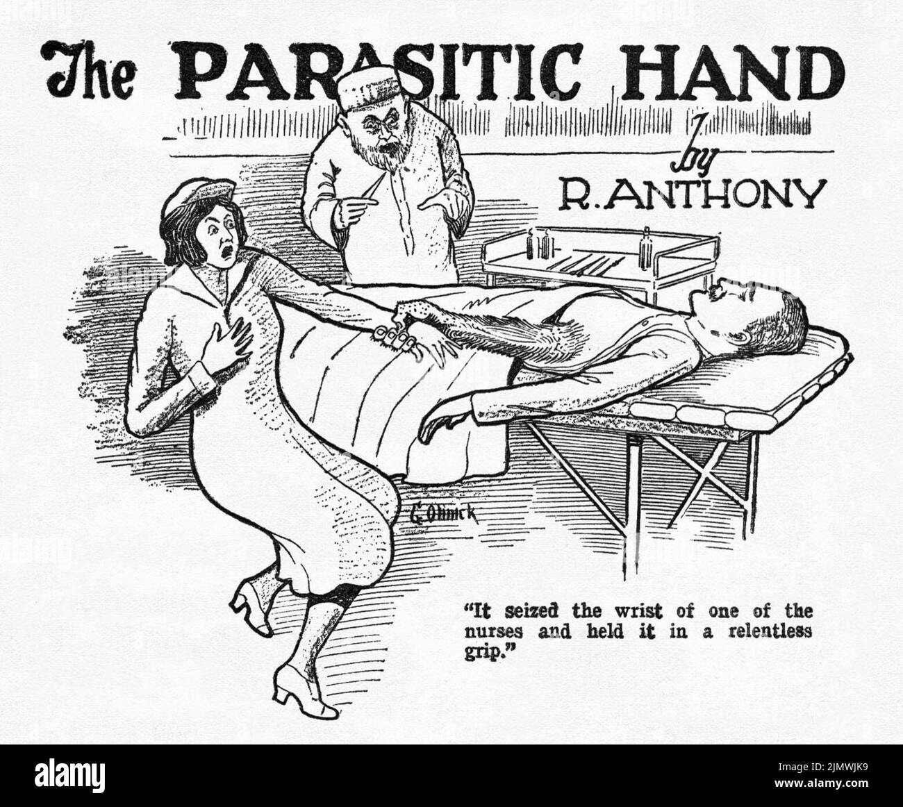 The Parasitic Hand, by Anthony M. Rud (writing as R. Anthony ...