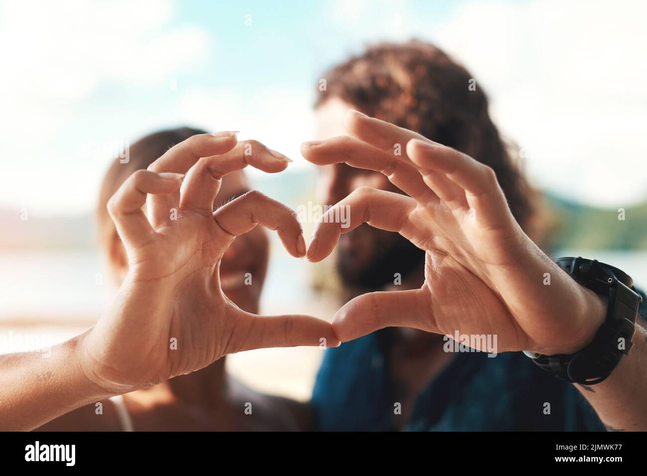 Theyve got so much love for each other. an unrecognizable couple making