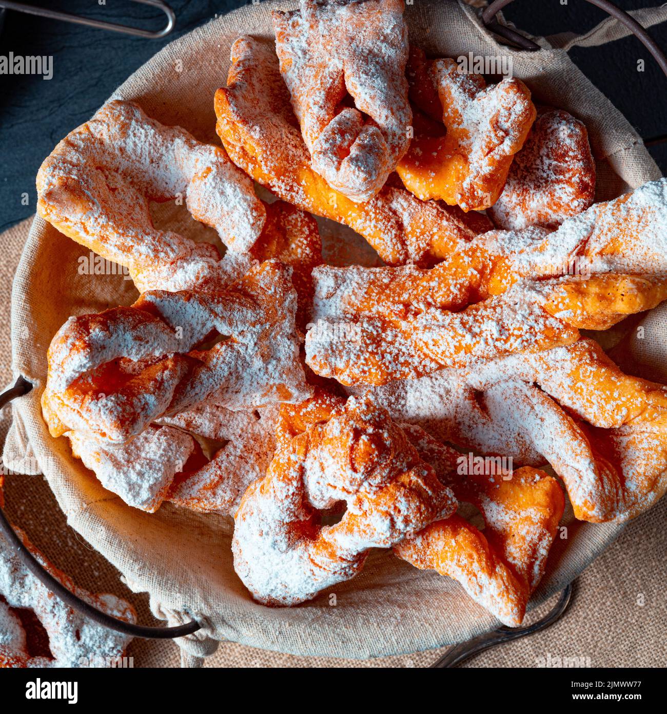 Raderkkuchen is a traditional Polish lard pastry Stock Photo Alamy