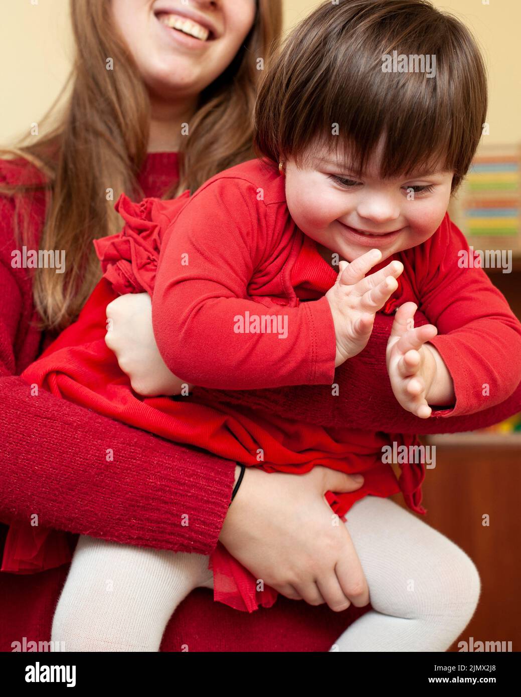 Down syndrome girl baby hires stock photography and images Alamy