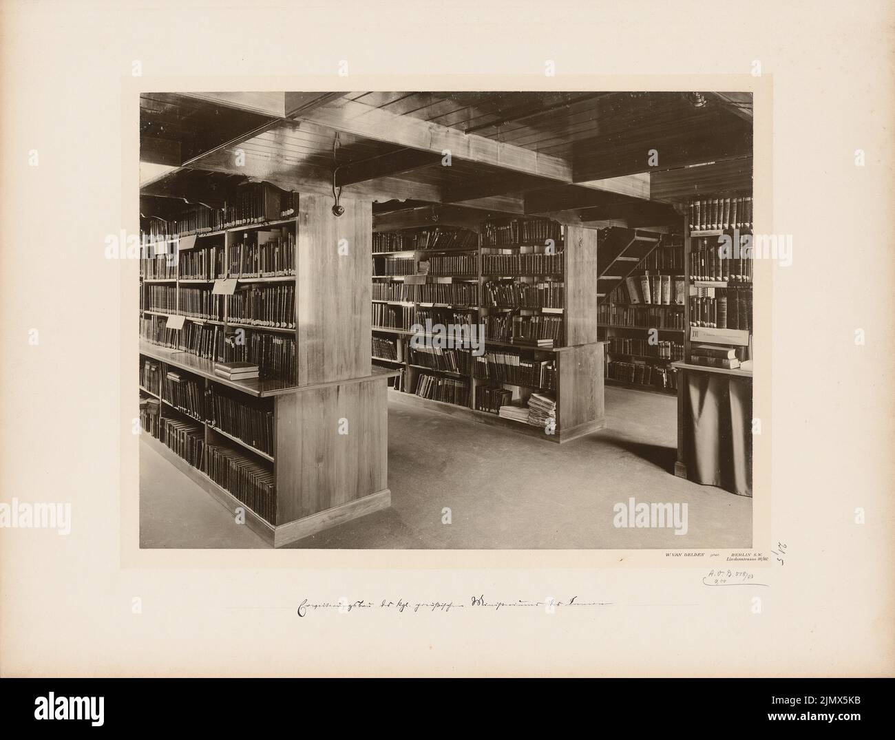 Kern Walter (1860-1912), Ministry of the Interior, Berlin. Extension