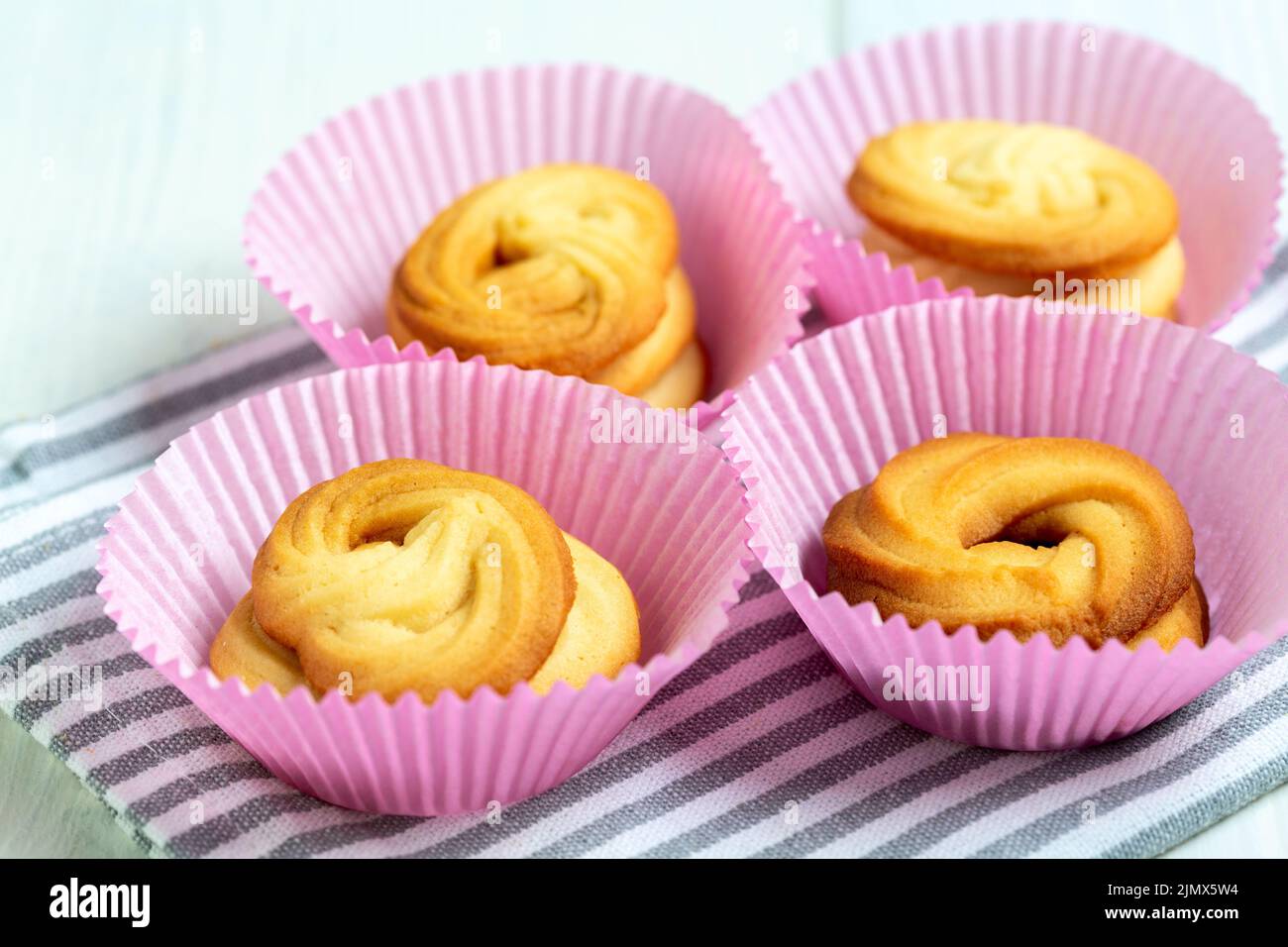 traditional-danish-butter-cookies-stock-photo-alamy
