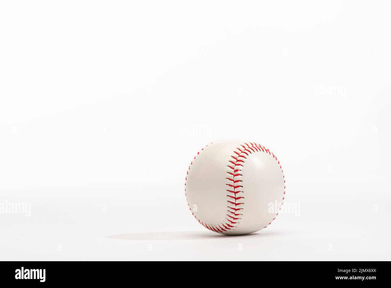 Front view baseball with copy space Stock Photo