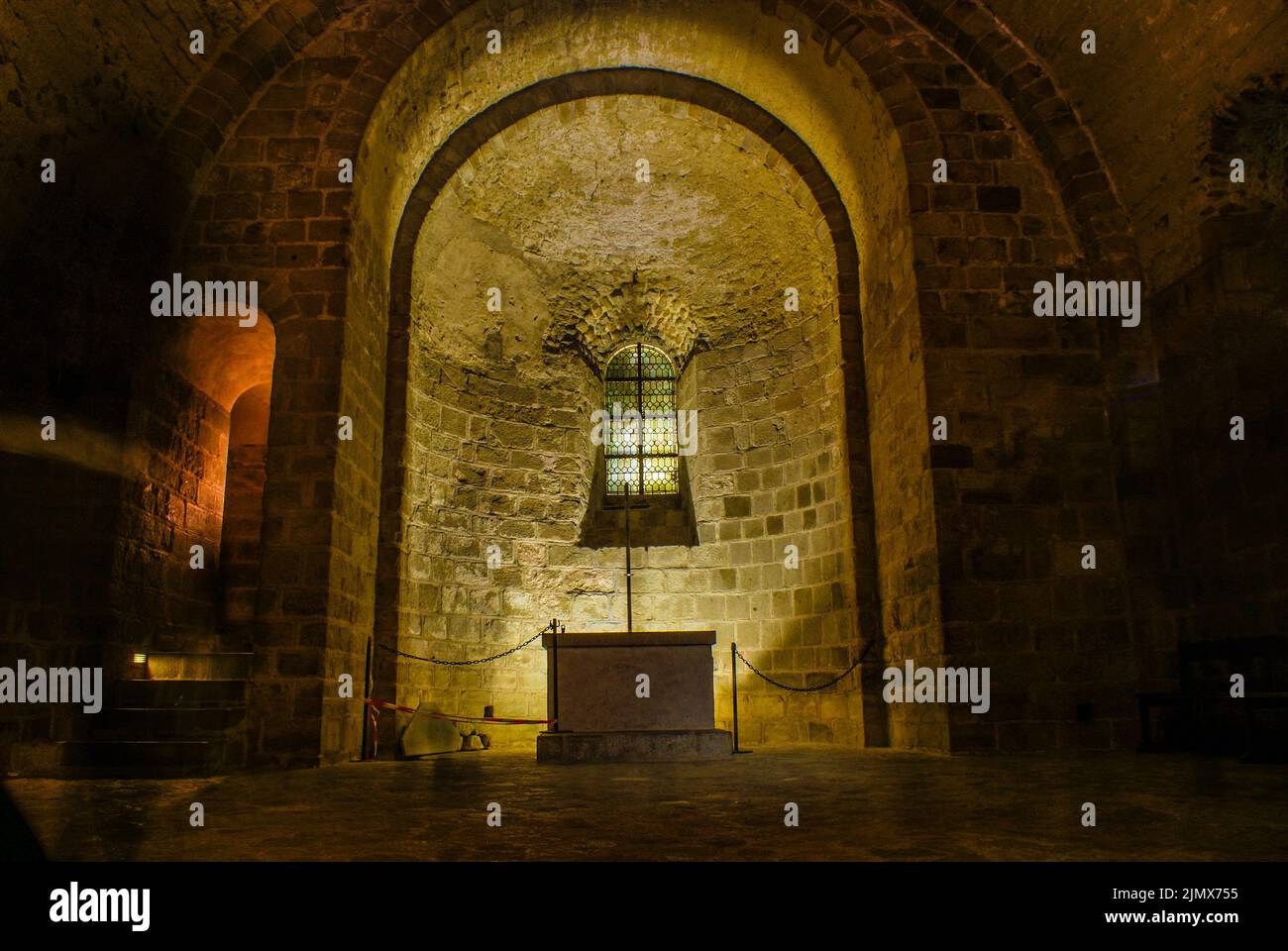 Mont-St-Michel monastery image (France Normandy) Stock Photo
