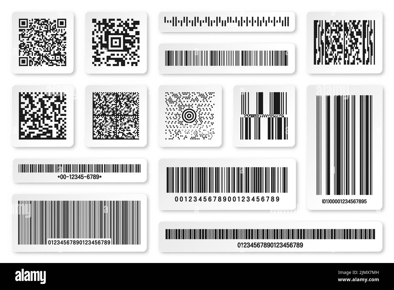 Barcode and QR code scanner color icon. Wifi linear and matrix barcodes  handheld reader. QR codes and traditional barcodes reading device. Store,  shop Stock Vector Image & Art - Alamy