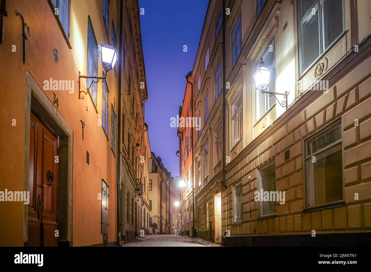 Western -style residential area Stock Photo