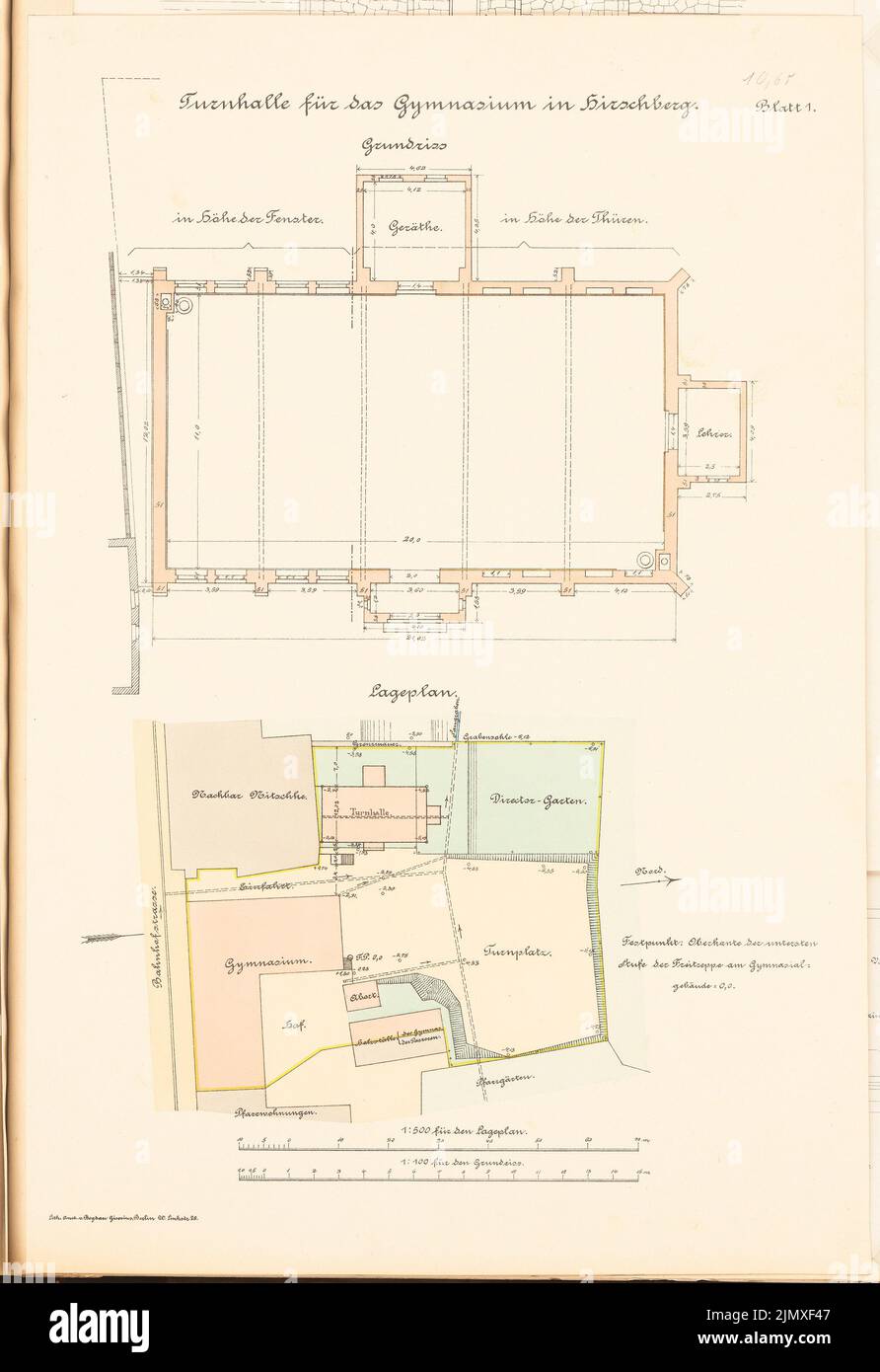 high school gymnasium floor plan