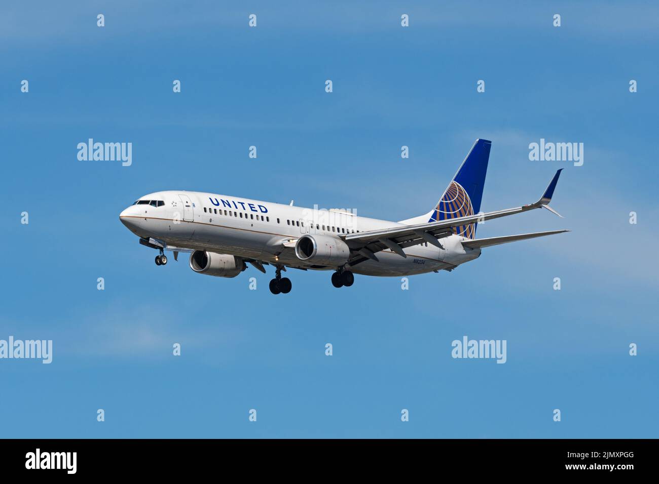 Richmond, British Columbia, Canada. 6th Aug, 2022. A United Airlines