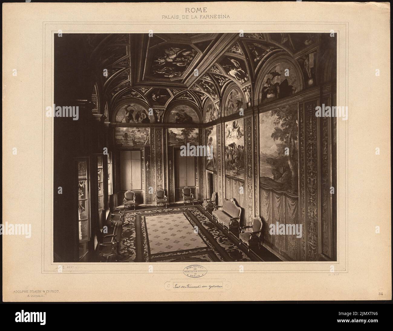 Palazzo farnese rome interior hi-res stock photography and images - Alamy