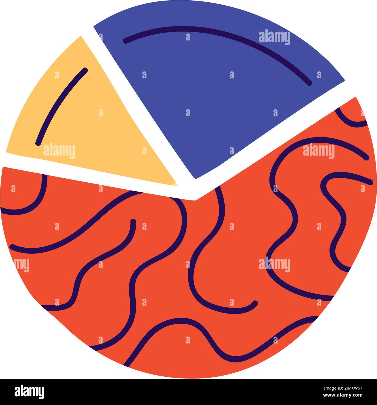 statistics infographic pie information icon Stock Vector Image & Art ...
