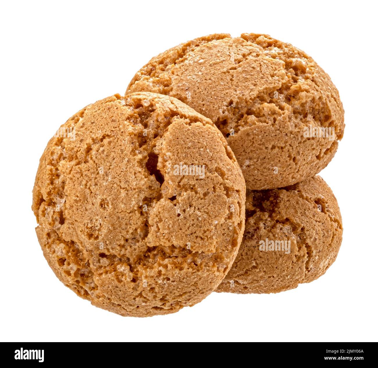 Italian amaretti cookies Cut Out Stock Images & Pictures - Alamy