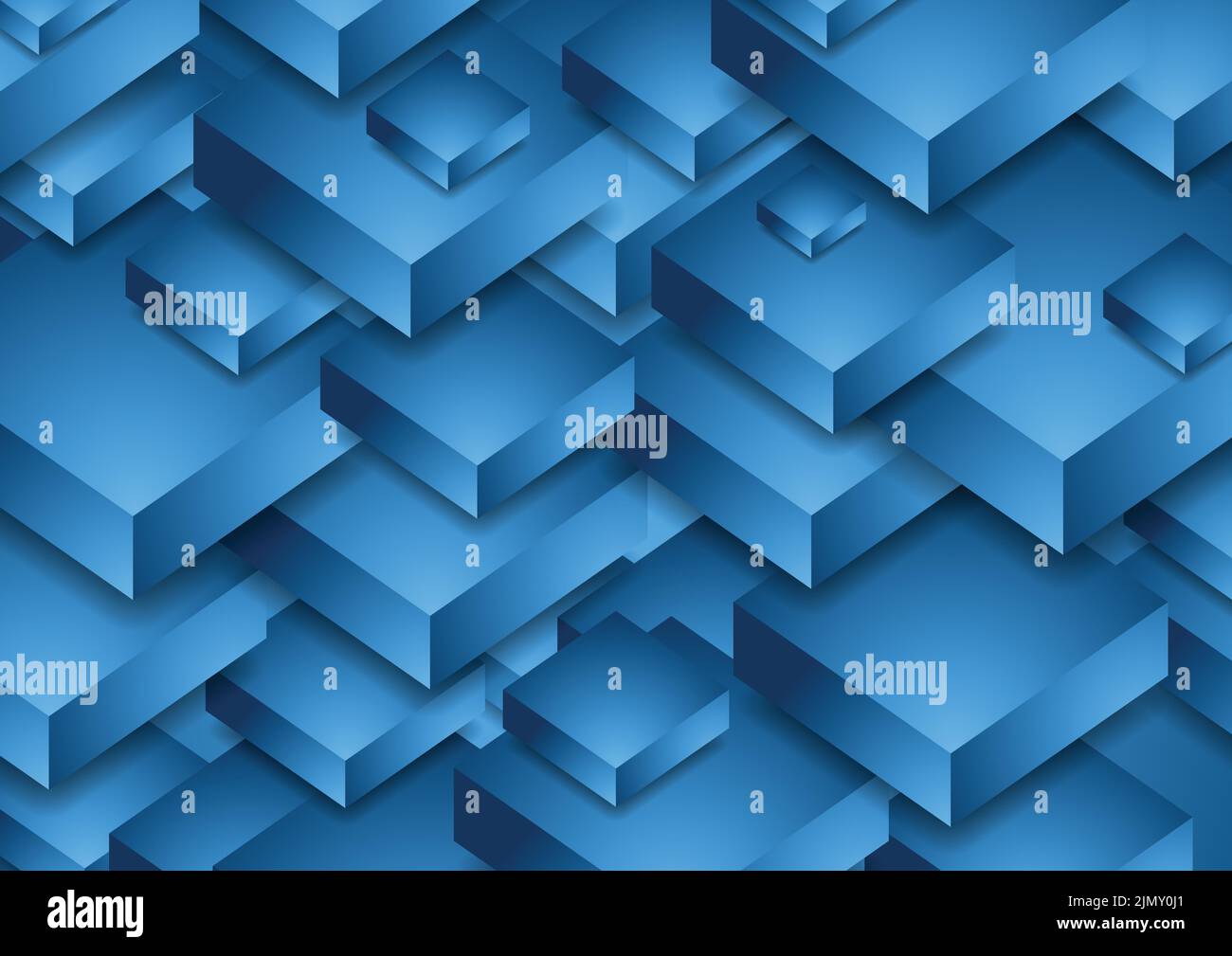 Bright blue abstract technology background. Vector illustration Stock ...