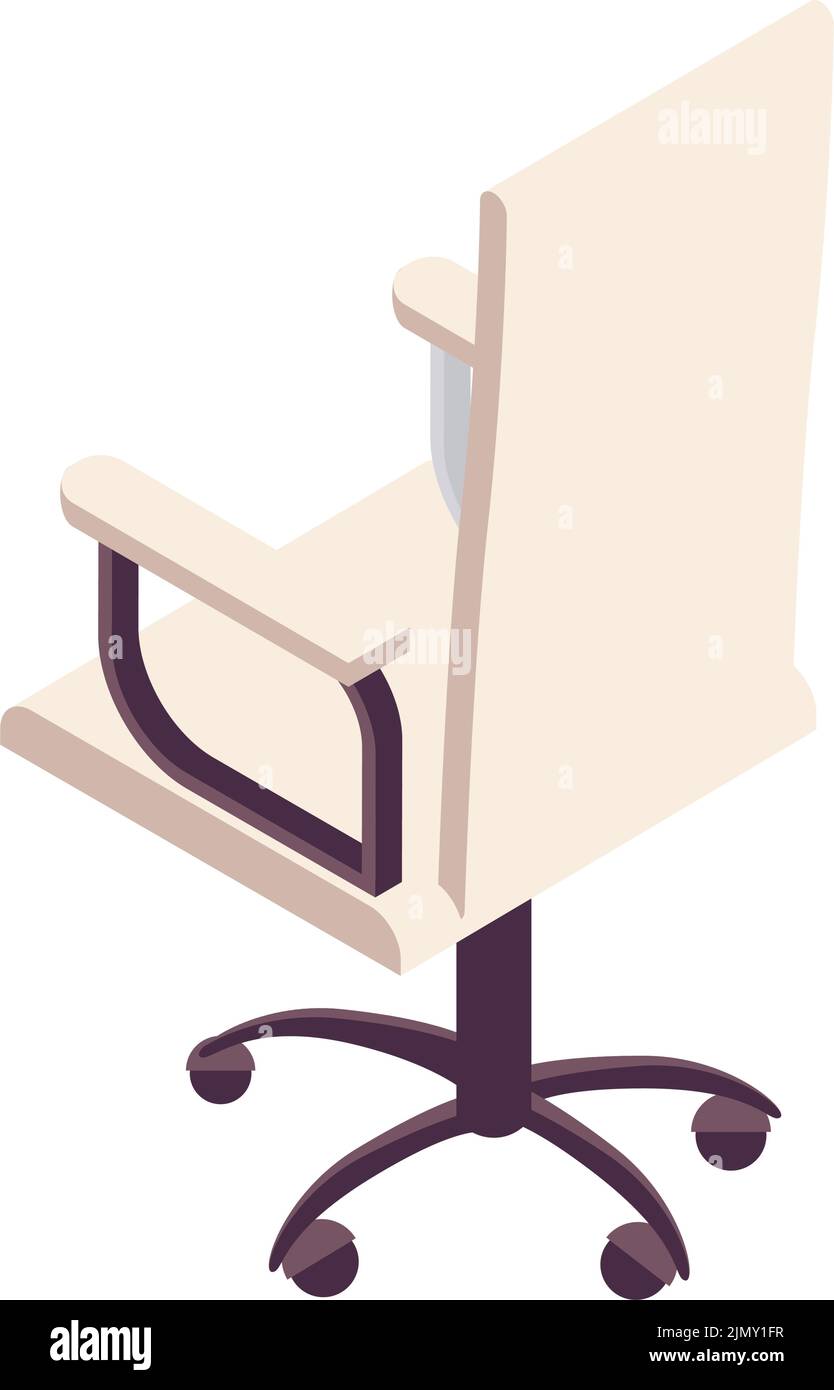 isometric office chair furniture icon Stock Vector Image & Art - Alamy