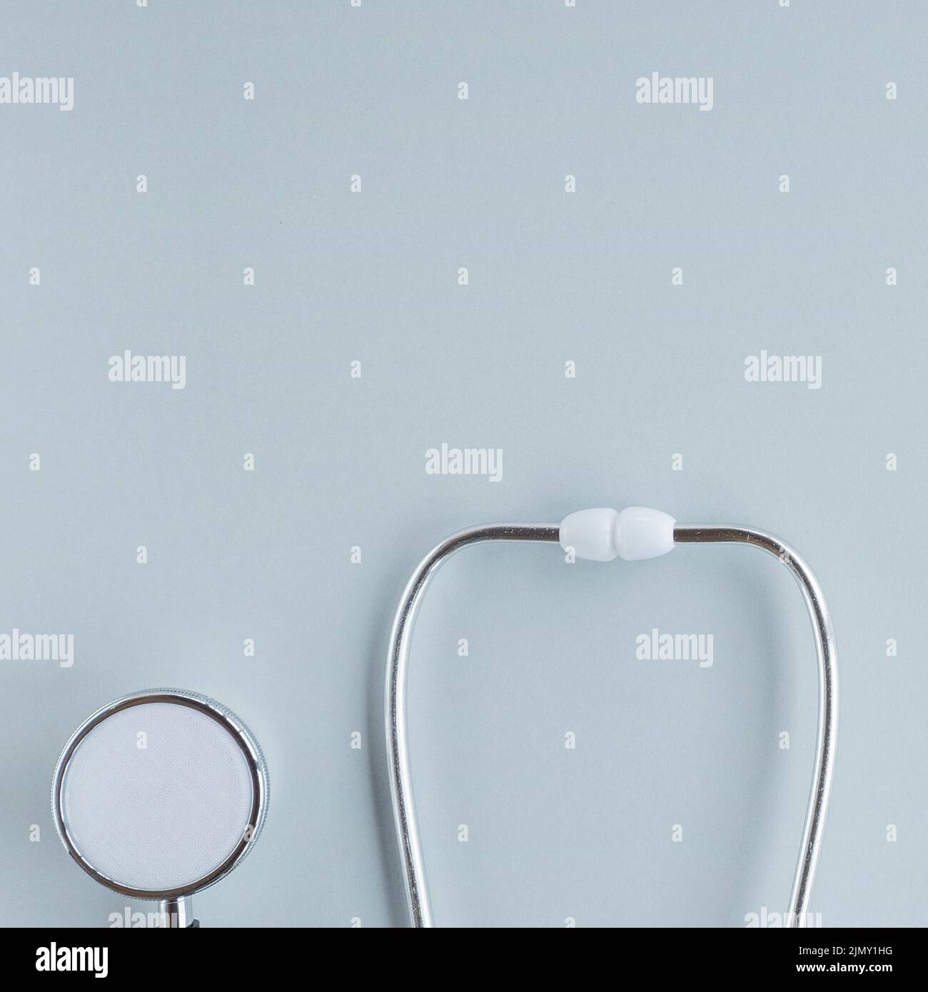 Stethoscope isolated white background Stock Photo - Alamy