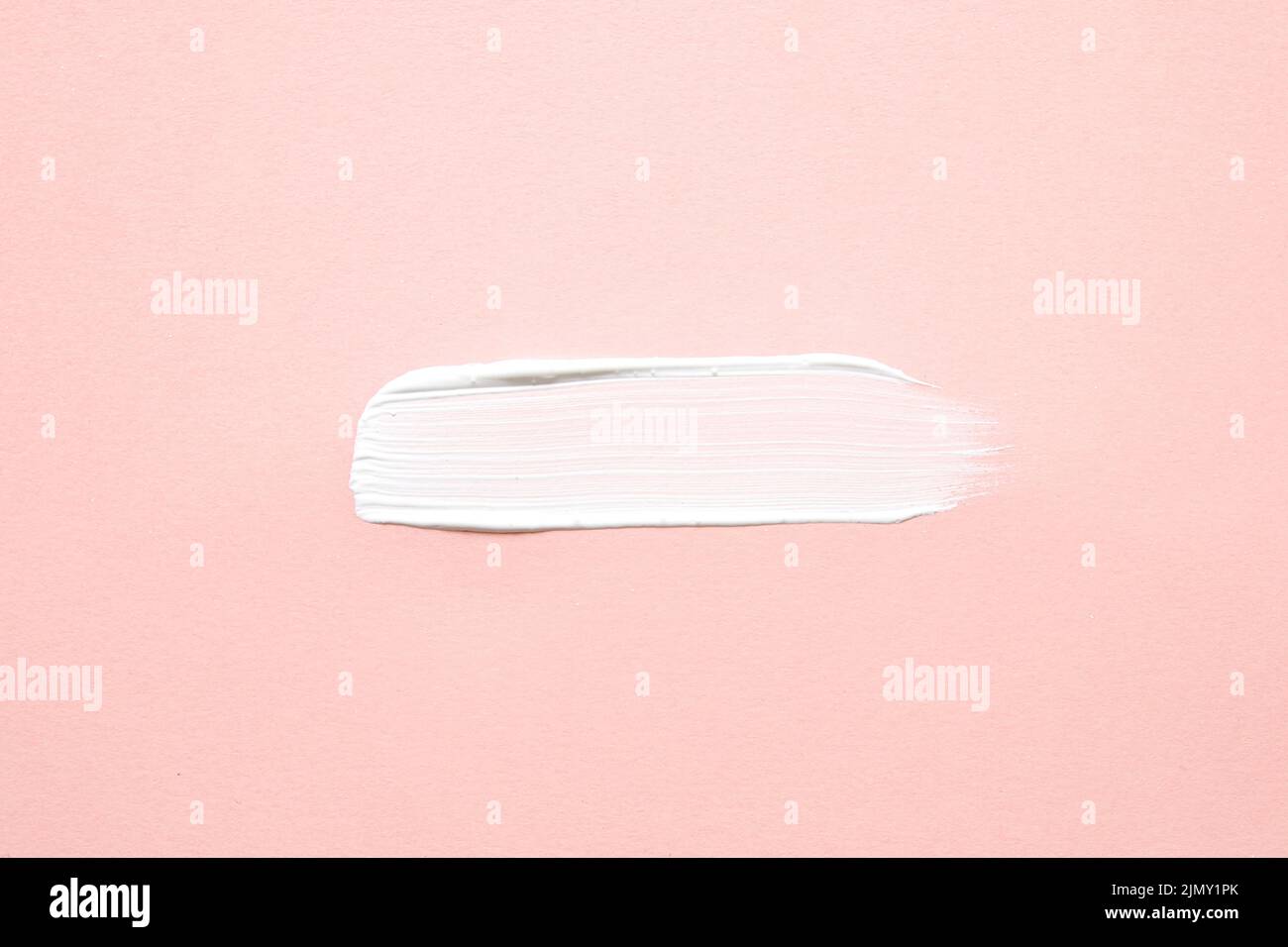 Stroke white paint pink Stock Photo Alamy