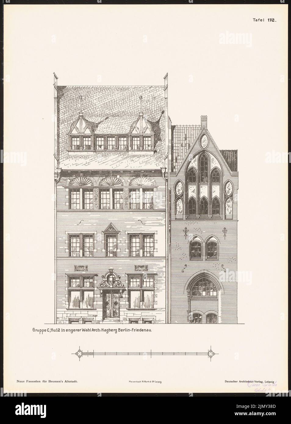Hagberg emil neue fassaden fur bremens altstadt ergebnis aus hires