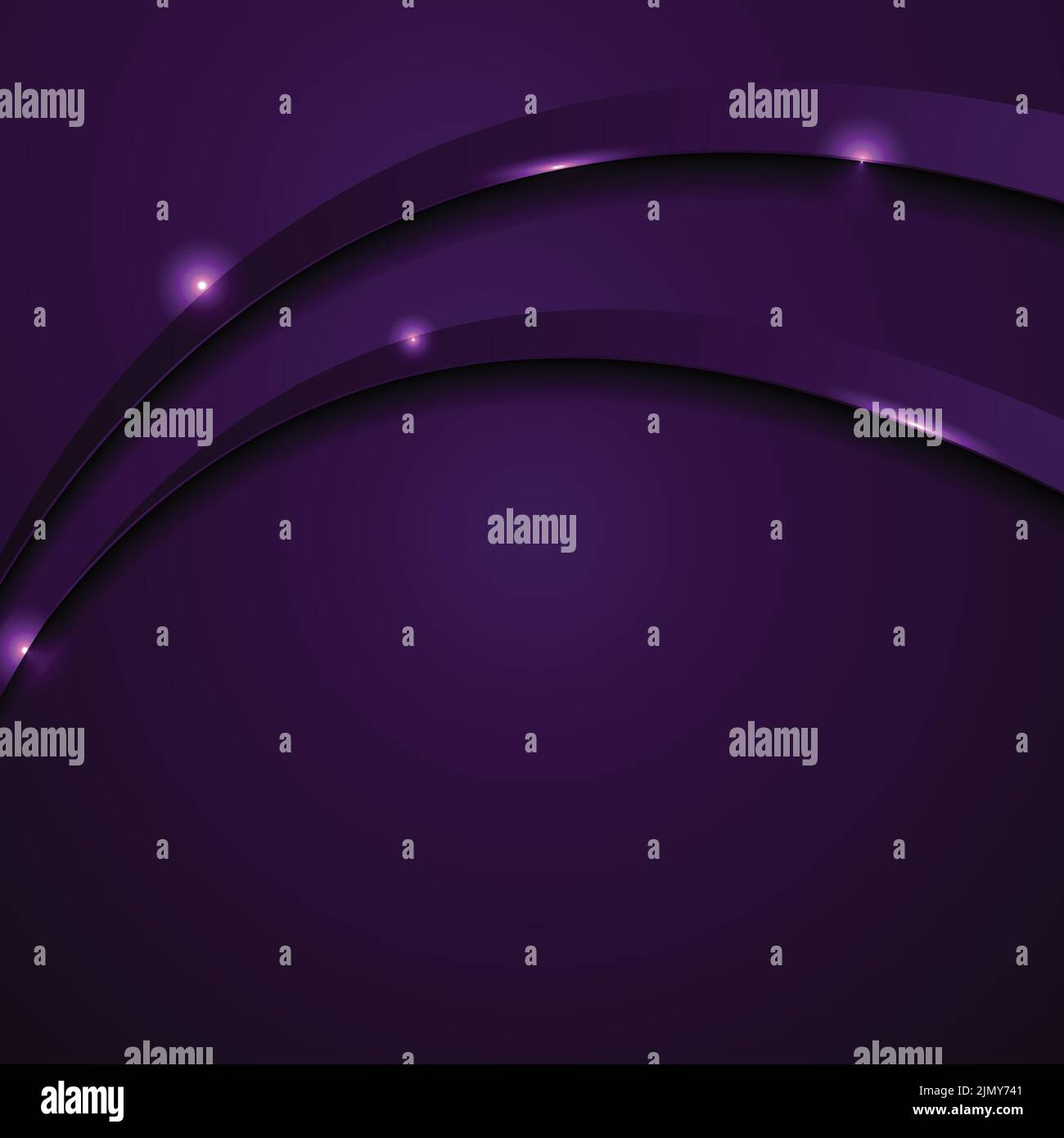 Shiny dark purple abstract wavy background. Vector design Stock Vector ...