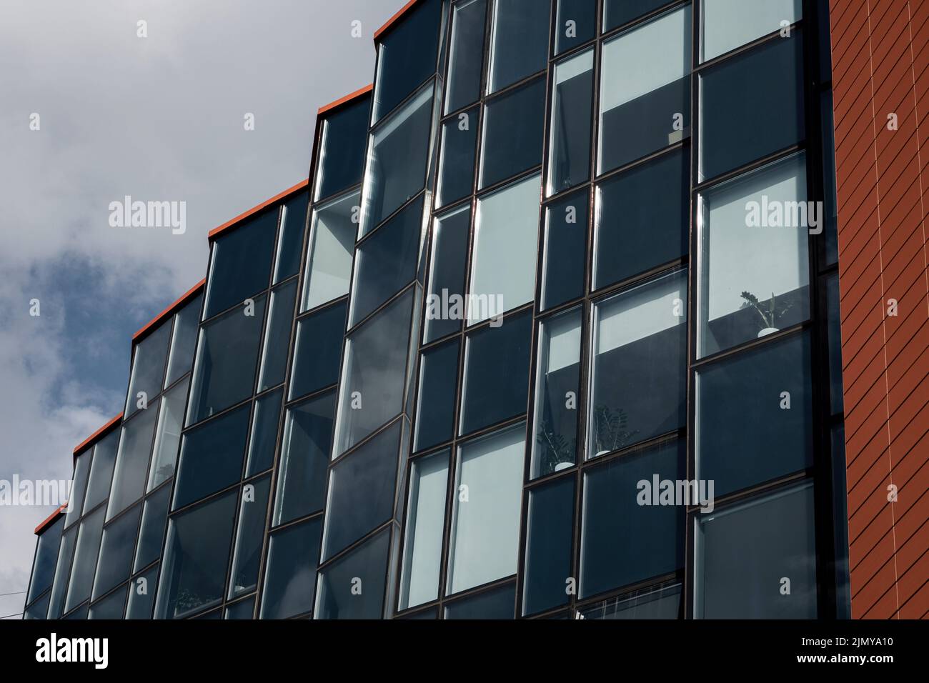Office building window. Architecture details. skyscraper Stock Photo