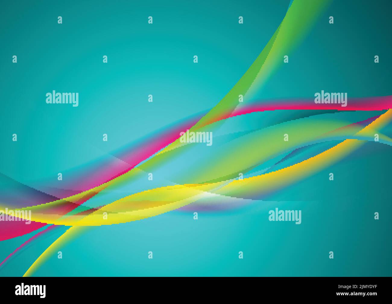 Abstract vibrant shiny waves elegant vector background Stock Vector ...