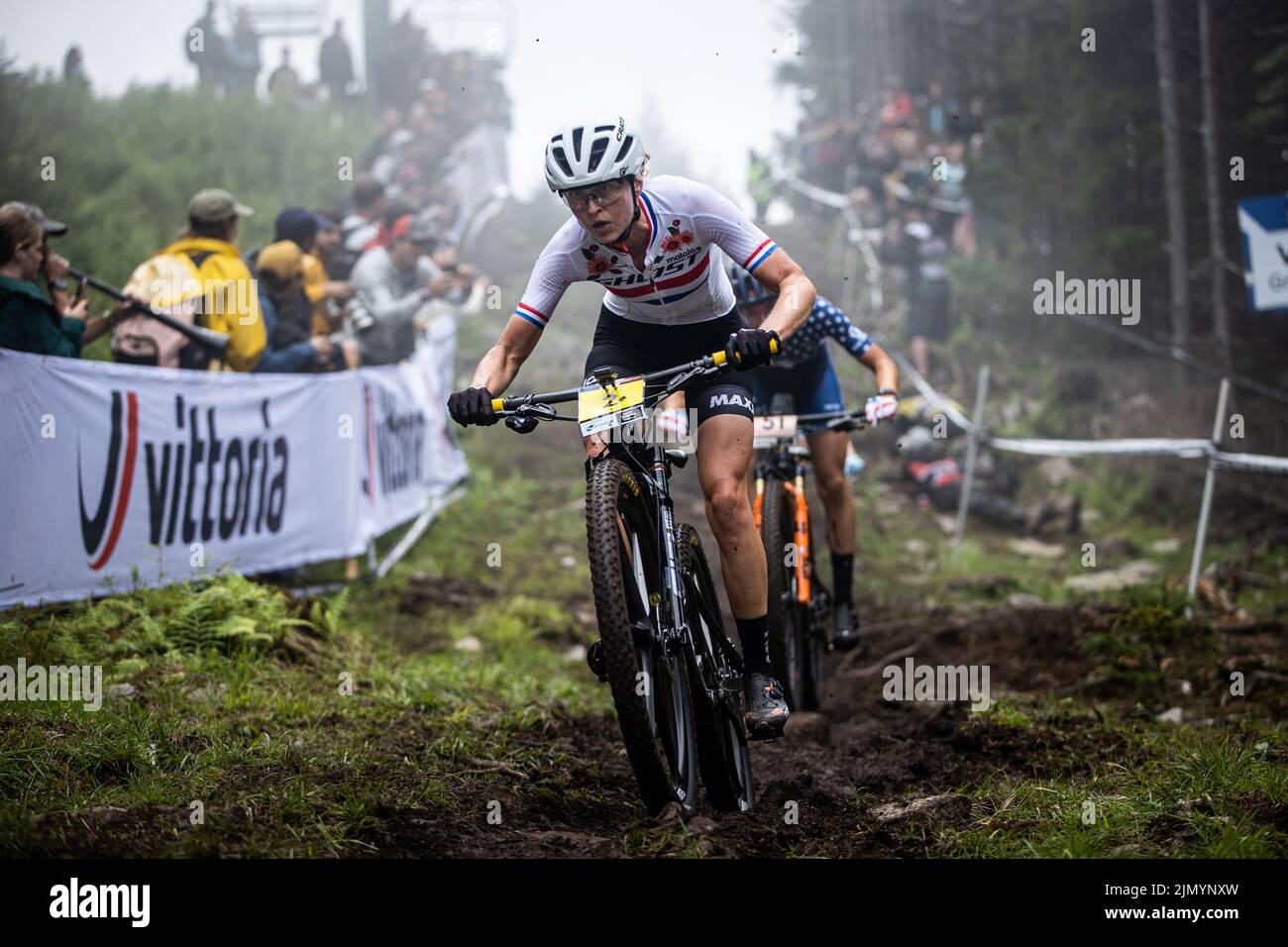 Anne Terpstra of Netherlands in action during the Mercedes Benz UCI