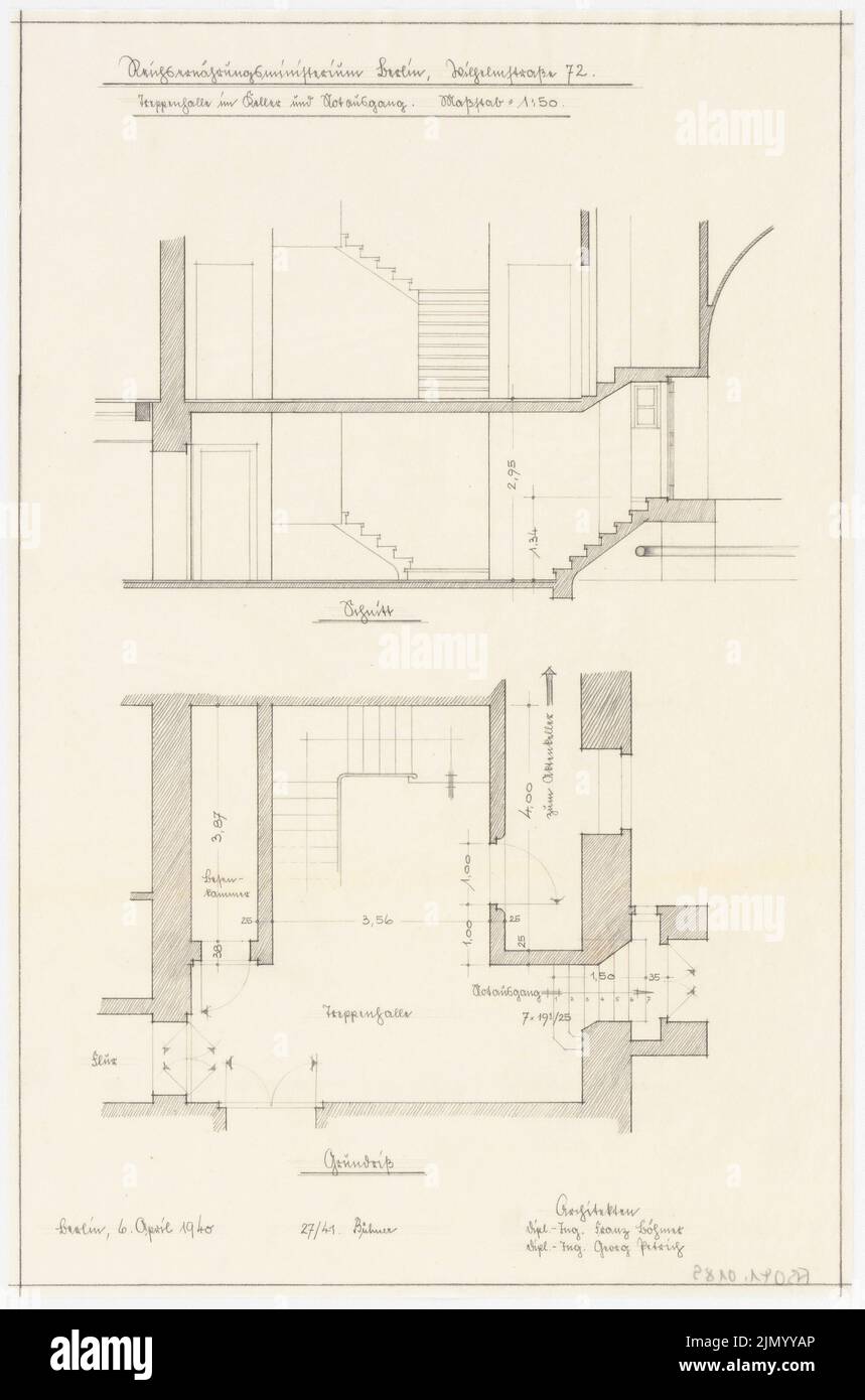 Böhmer Franz (1907-1943), Reich Ministry of Nutrition and Agriculture ...