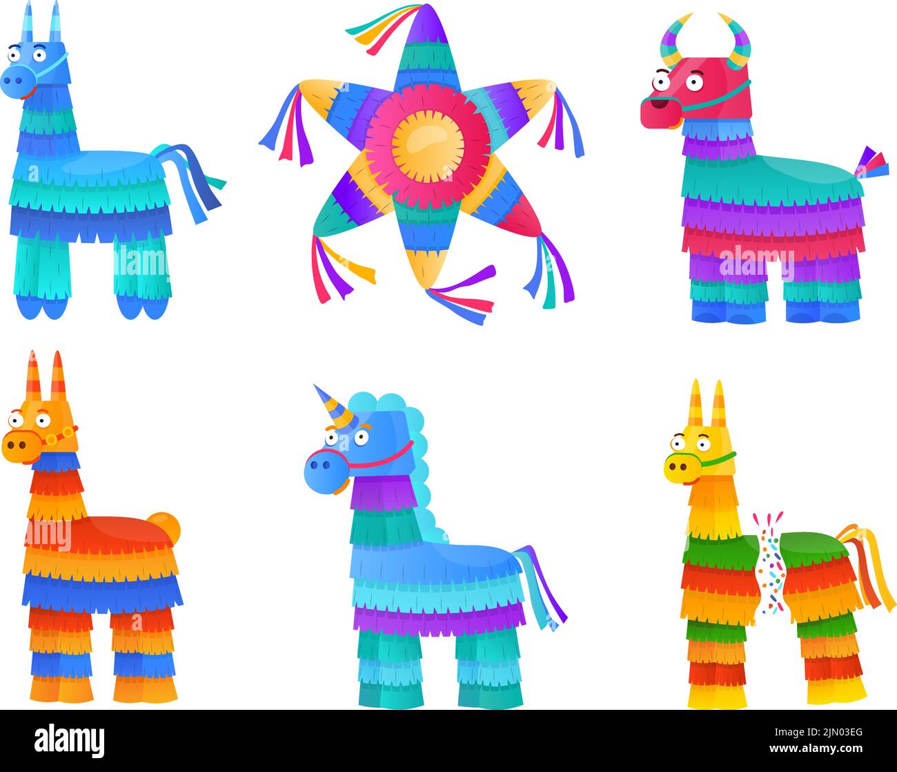 Pinatas Cut Out Stock Images & Pictures - Alamy
