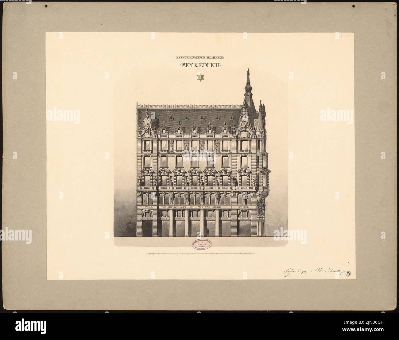 Schmalz otto 1861 1906 haus fur mey und edlich hi-res stock photography and  images - Alamy