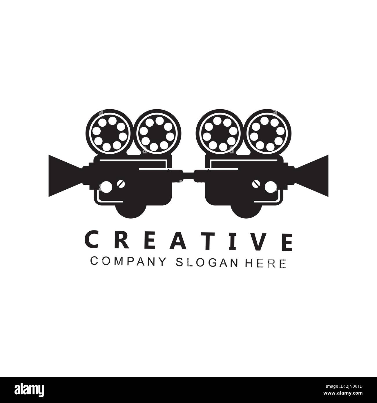 Silhouette filmmaker Stock Vector Images - Alamy