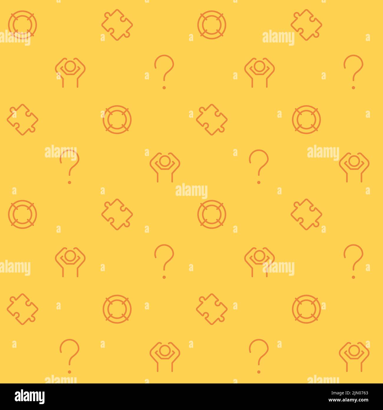 Find target abstract seamless pattern Stock Vector