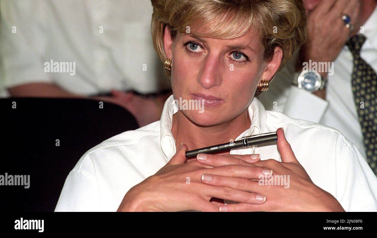 DIANA SPENCER in DIANA'S DECADES (2021), directed by NICK ANGEL. Credit Spun Gold TV / ITV