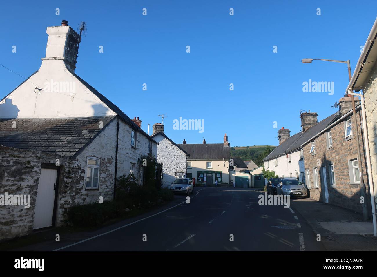 A UFO sighting on Cadair Berwyn and Cadair Bronwen from The village of