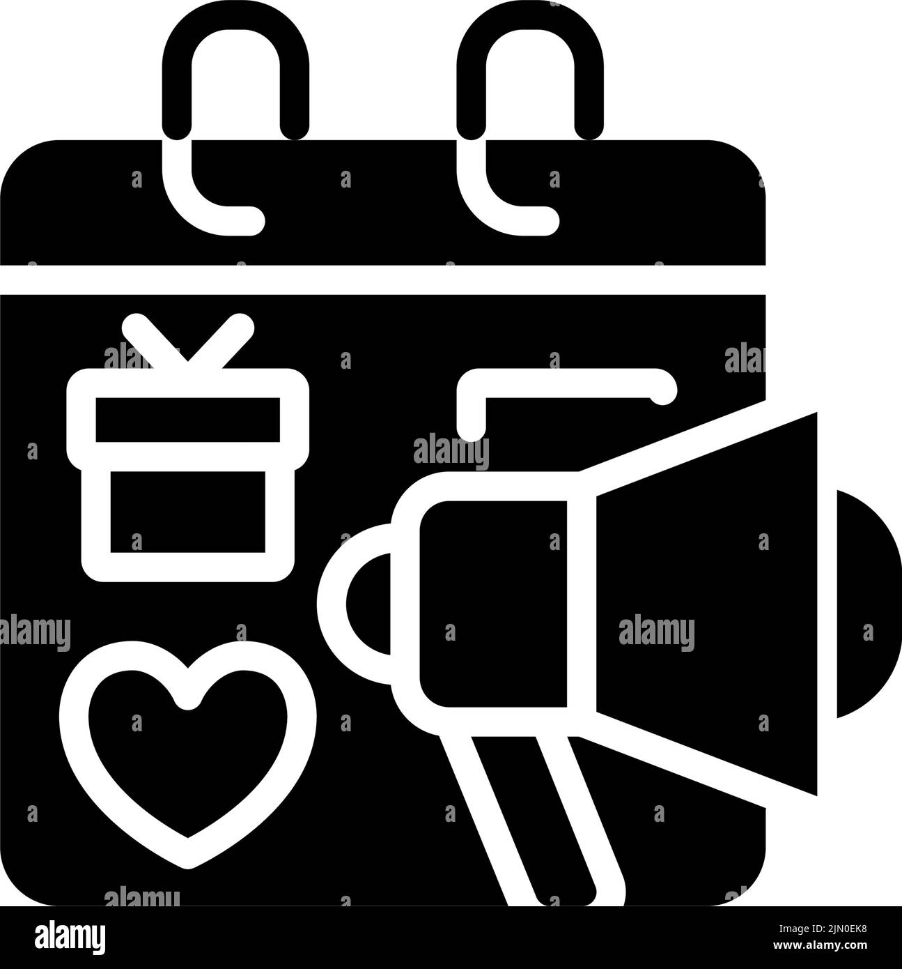Seasonal marketing black glyph icon Stock Vector Image & Art - Alamy