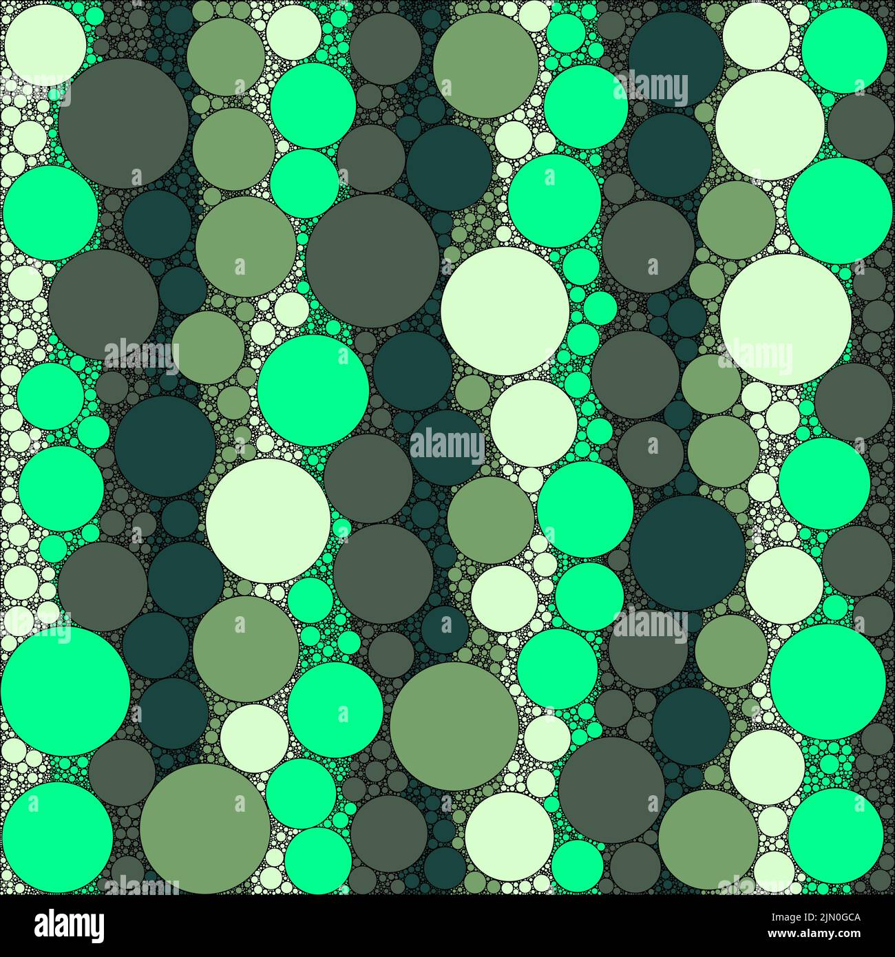 Abstract decorative color Circles of different sizes and colors are ...