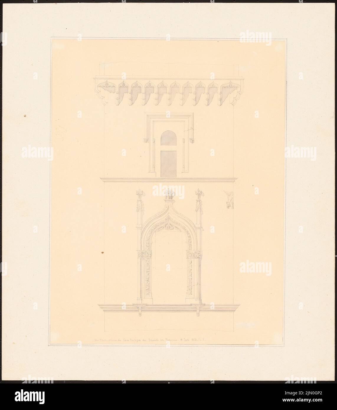 Koch friedrich 1828 1922 reisestudien aus sizilien 1851 53
