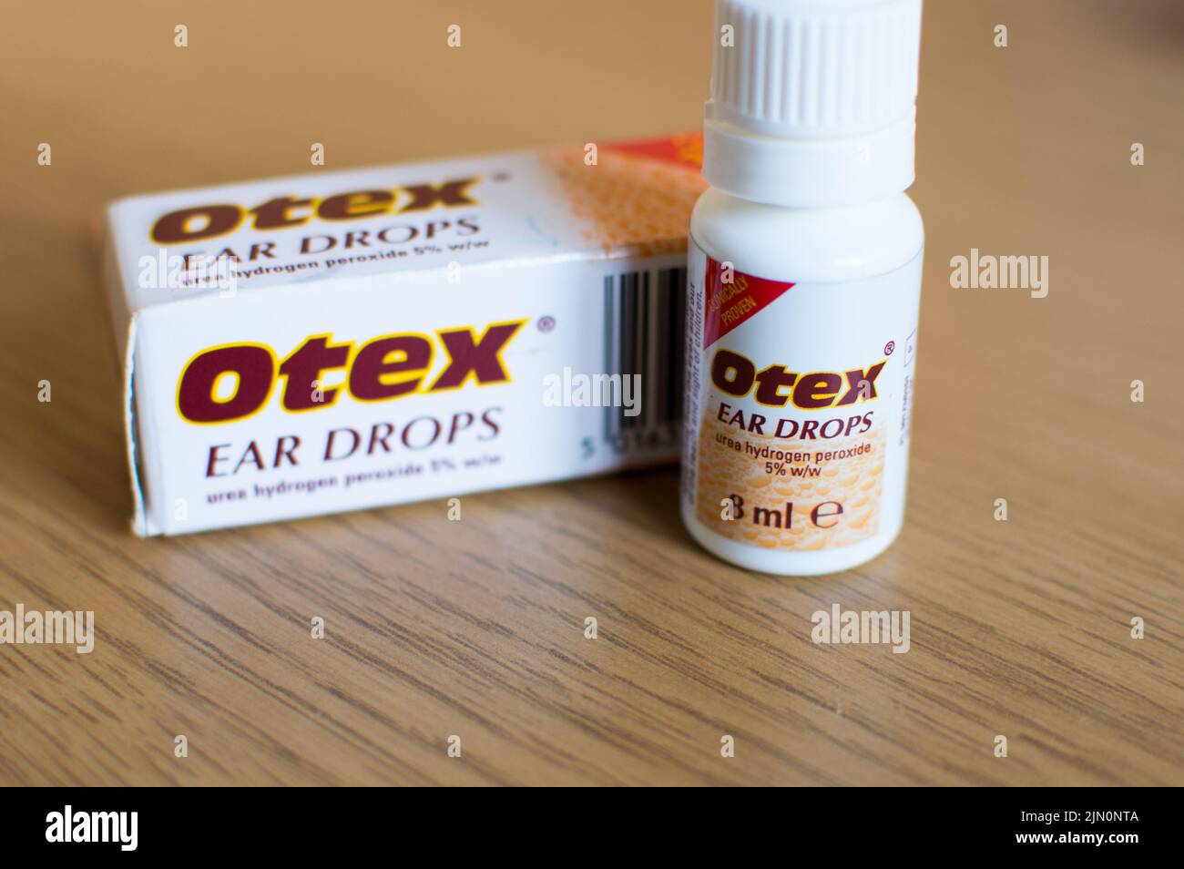 Photography of Otex ear drops Stock Photo Alamy