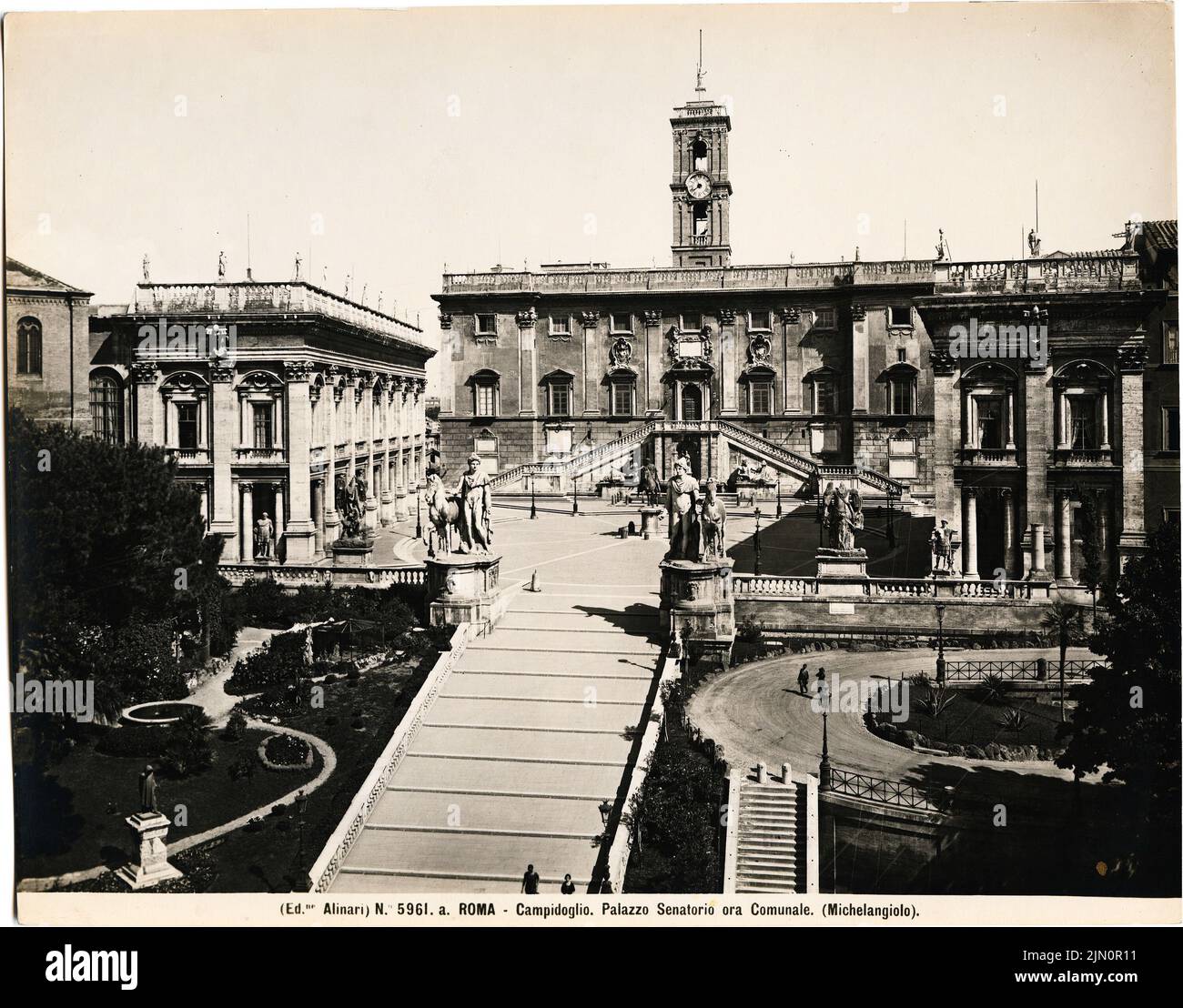 Michelangelo Buonarroti (1475-1564), Piazza del Campidoglio ...