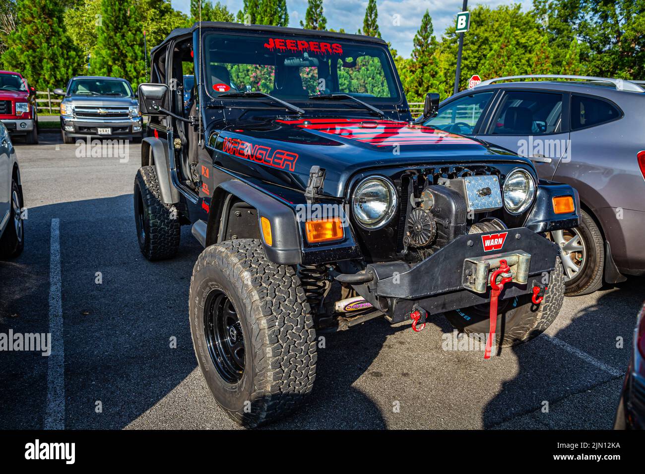 Pigeon TN August 25, 2017 Modified Off Road Jeep Wrangler TJ