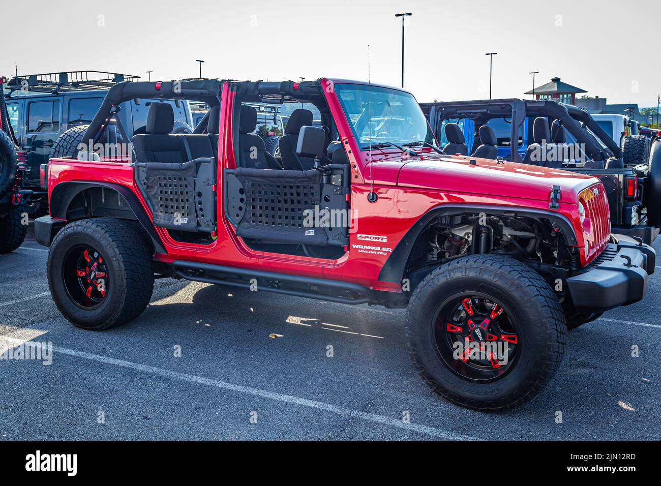 Pigeon TN August 25, 2017 Modified Off Road Jeep Wrangler