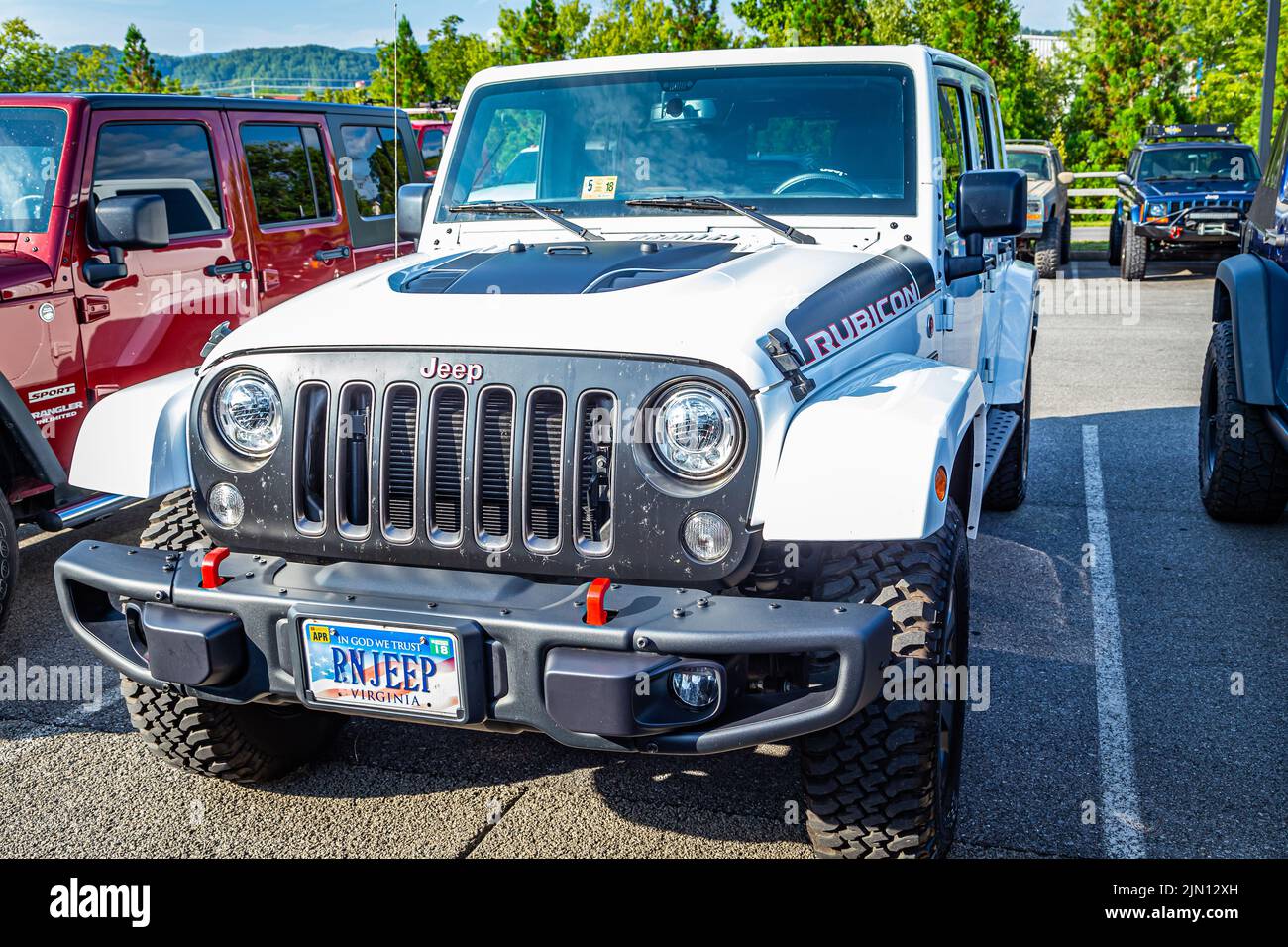 Pigeon TN August 25, 2017 Modified Off Road Jeep Wrangler